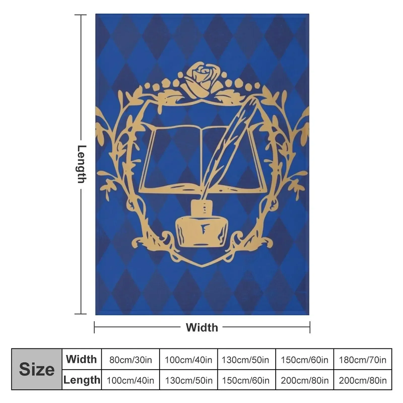 Myne's Crest Ascendance of a Bookworm Throw Blanket For Baby Hair Beach Blankets