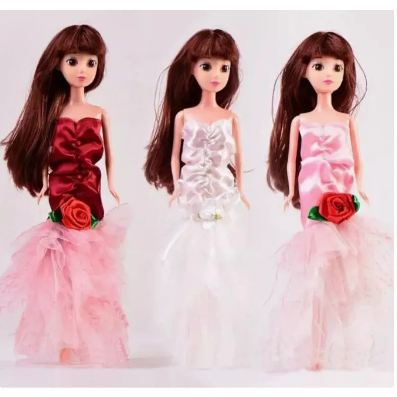 LXKD16B Beautiful dress top skirt suit clothes gifts for your 1/6 babi xinyi fr fr2 mizi Mengfan dolls