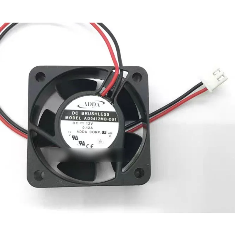 

Новый вентилятор охлаждения ADDA AD0412MB-D51 DC12V 0.12A, 2-проводной # QW