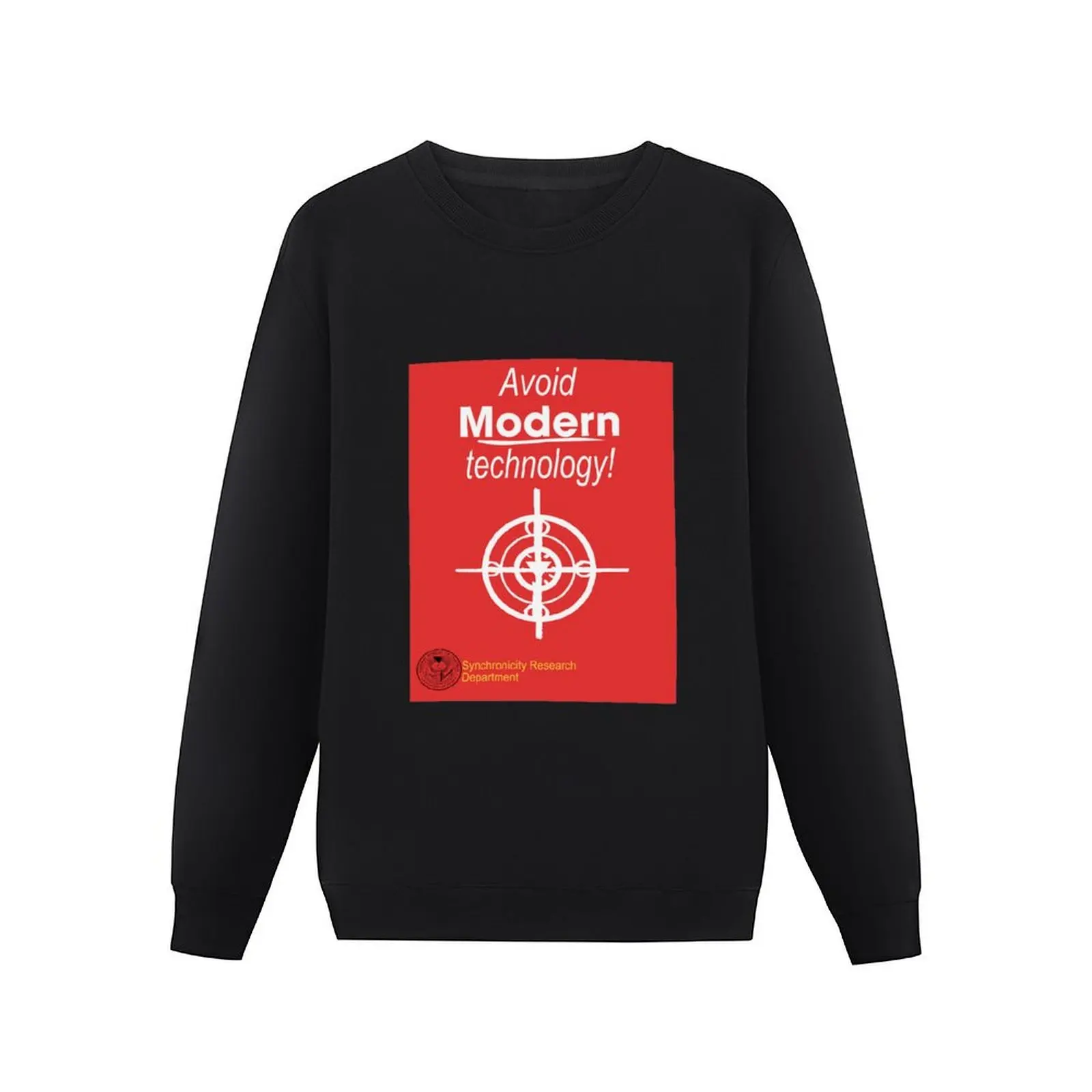 CONTROL Avoid Modern Technology Pullover Hoodie winter clothes tracksuit men oversize sweatshirt