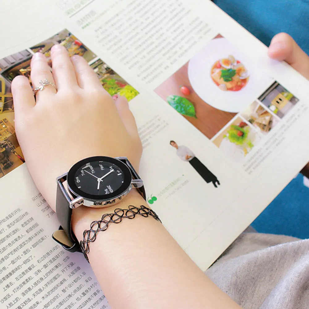 ساعة YAZOLE كوارتز أنيقة للطلاب الأولاد والبنات - هدية ساعة إلكترونية للأطفال عالية الأنيقة