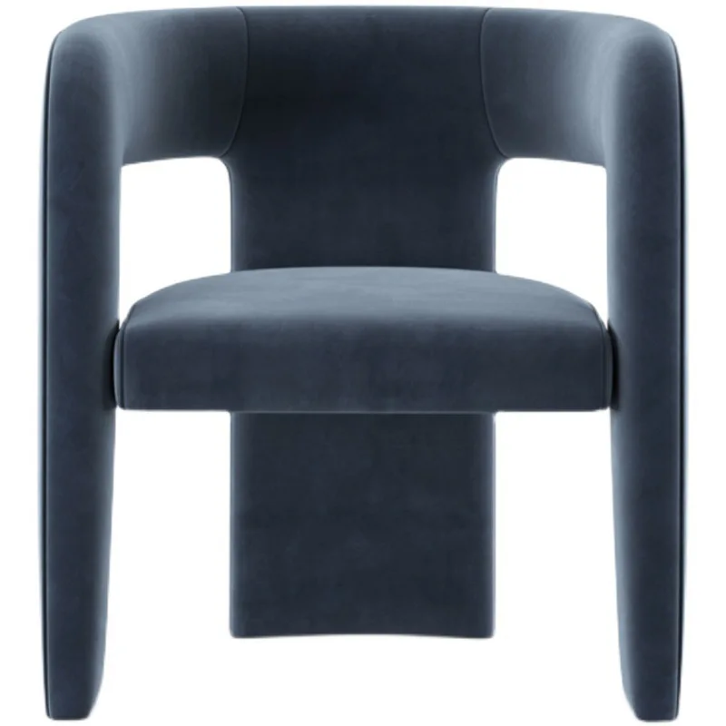 

Modern home dining room solid wood chair, armrest lounge chair