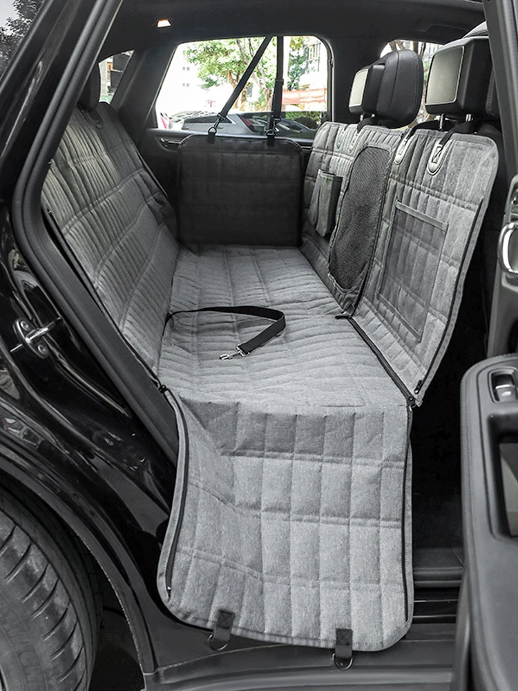 

Универсальный водонепроницаемый износостойкий чехол-накидка для перевозки домашних животных в автомобиле, грязезащитный коврик для перевозки собак в машине