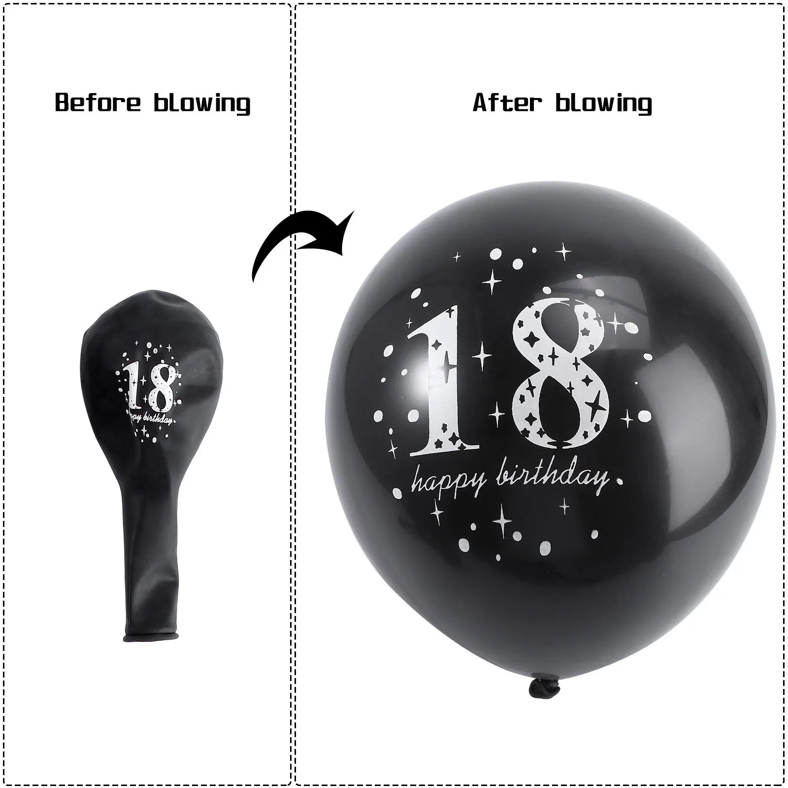 

50Pcs Latex Balloons Colorful Party Supplies Decorations 12 Inches Perfect Birthday Party Favors 18Th Garden Celebration