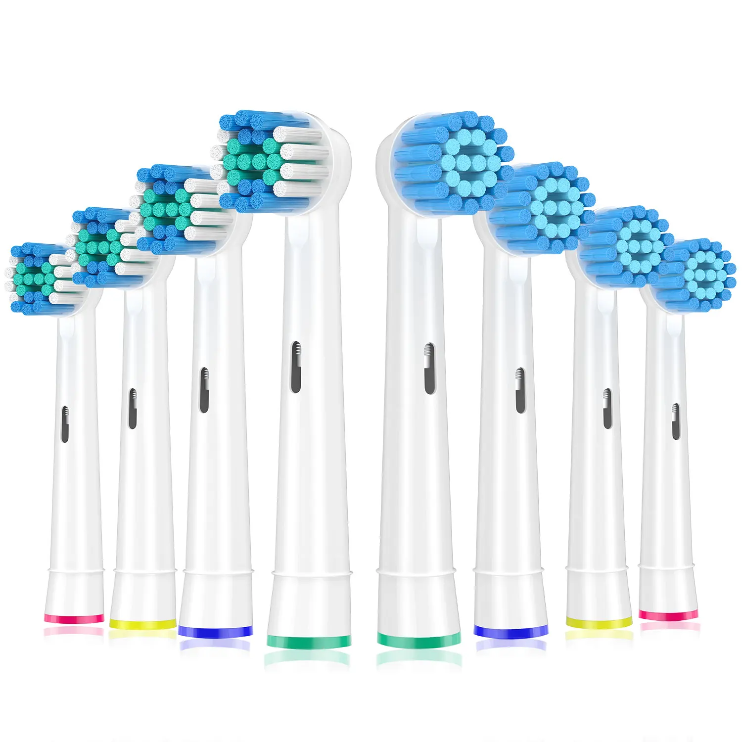 Replacement Toothbrush Heads for Oral B Braun, 8 Pack Professional Electric Toothbrush Heads,Precision & 8 Sensitive Brush Heads