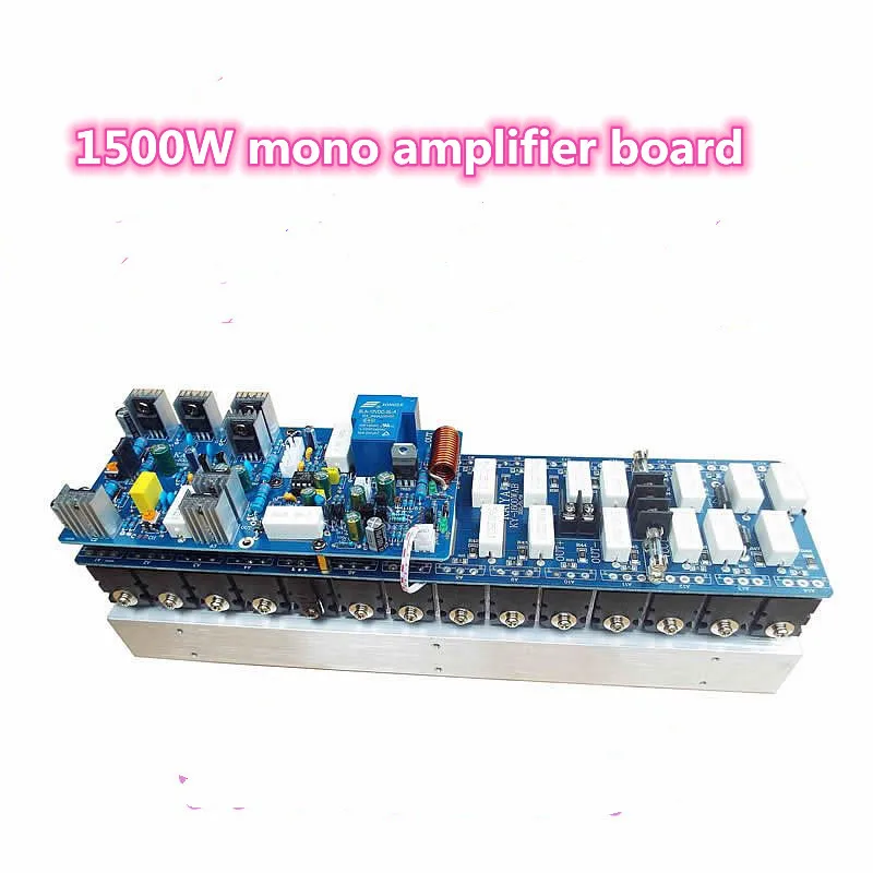 

NEW 28PCS C5200 A1943 power tube JRC5532D Op amp Assembled 1500W Powerful amplifier board / mono amp board stage amplifer board