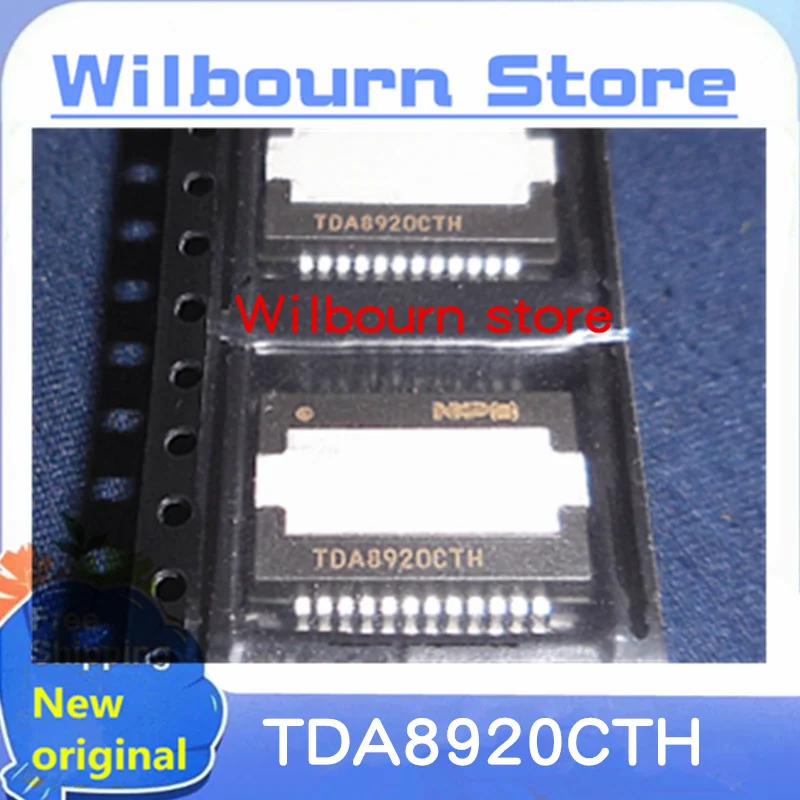 free shipping  2PCS~10PCS/LOT TDA8920CTH TDA8920CTH/N1 HSOP24 100% New Spot stock