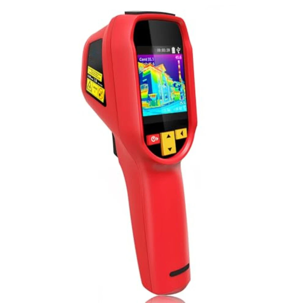 1pc Thermal Imaging Camera HX1 Thermal Imager With 15 Color Palettes 240×240 Resolution For Floor Heating Inspection
