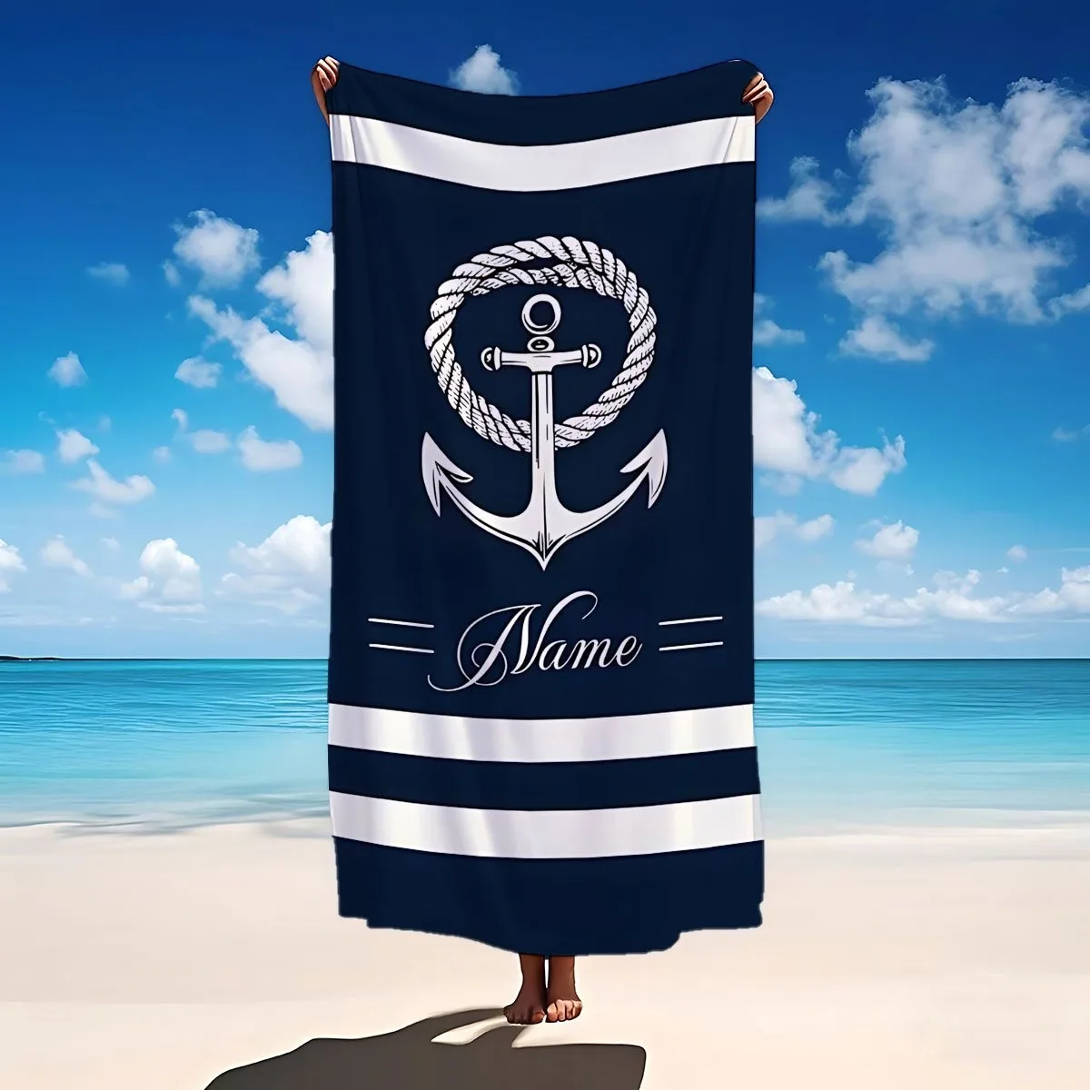 Custom text Custom-designed Towel Cotton 100% Beach Travel Kids Sauna Spa Big Towels For Bath Quick Dry Women Toweltowels