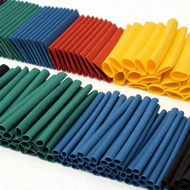 164/328PCS Heat Shrink Tubing 2:1 Electrical Wire Cable Wrap Assortment Electric Insulation Heat Shrink Tube Kit