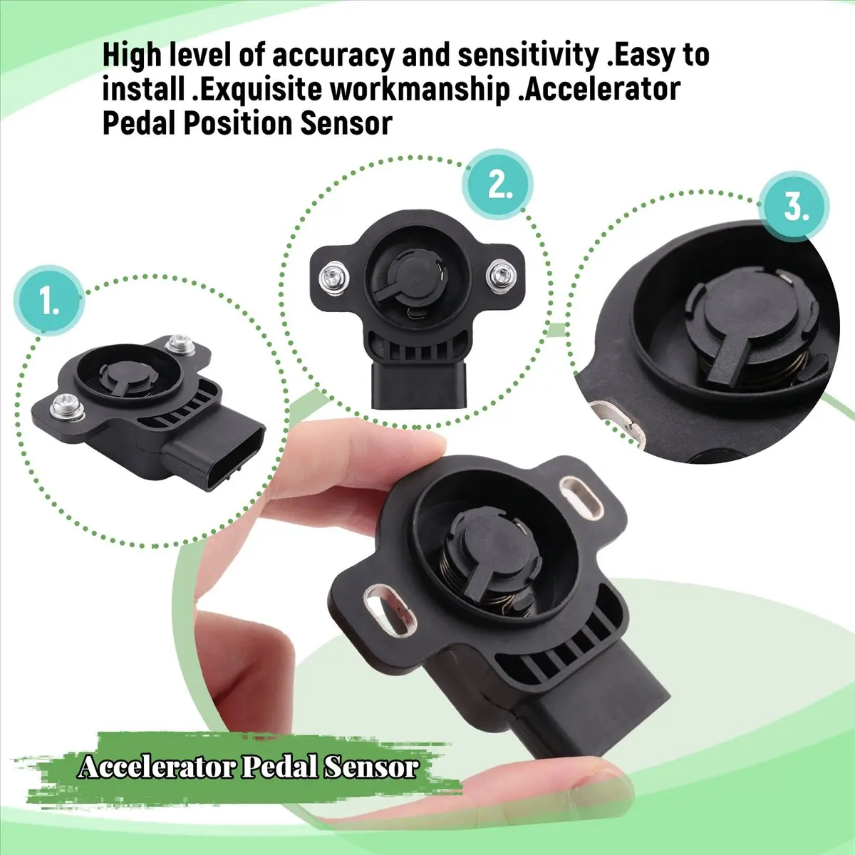 #65Y Car Accelerator Pedal Position Sensor for Honda Accord Acura CR-V,Accord Accelerator Sensor,(plastic)