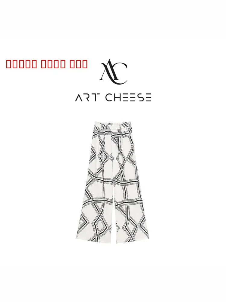 

Женские повседневные брюки с высокой талией и прямыми штанинами, летние, удлиненные, универсальные, с эластичным поясом, утягивающие, повседневные брюки