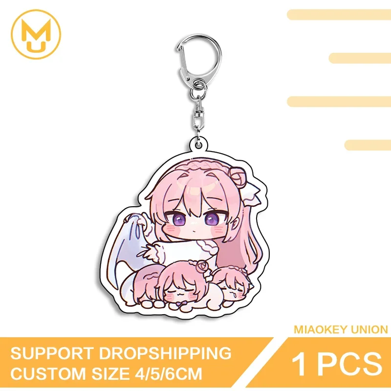 Doro Artistic Kawaii doppelseitiger Acryl-Schlüsselanhänger, beliebter, funktionaler, schicker, vielseitiger Schlüsselanhänger für Taschen und Schlüssel