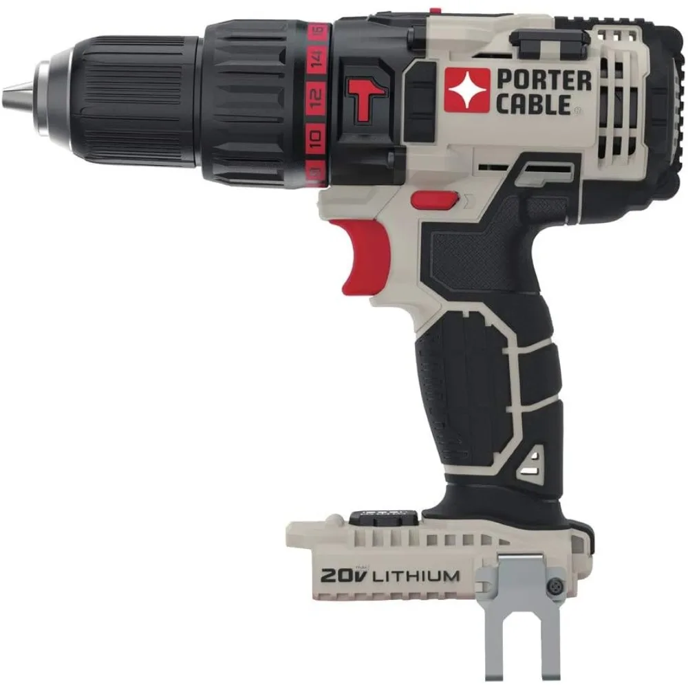 مثقاب مطرقي عالي التحمل بقدرة 20 فولت لتطبيقات الكمبيوتر - سلك عاري بدون علامة تجارية، أقصى قدر من الطاقة والكفاءة