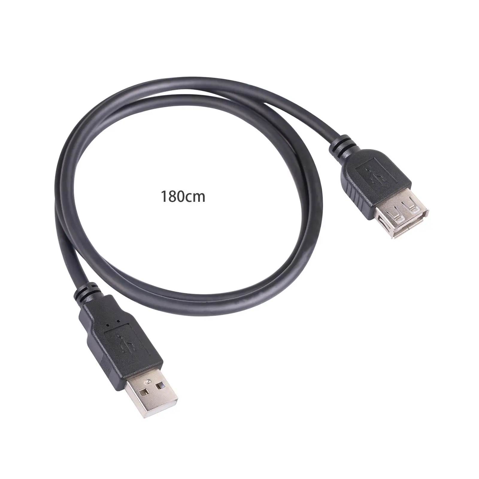 Cable de extensión USB 2.0, puertos de cable de cargador para discos u, ratón de televisión