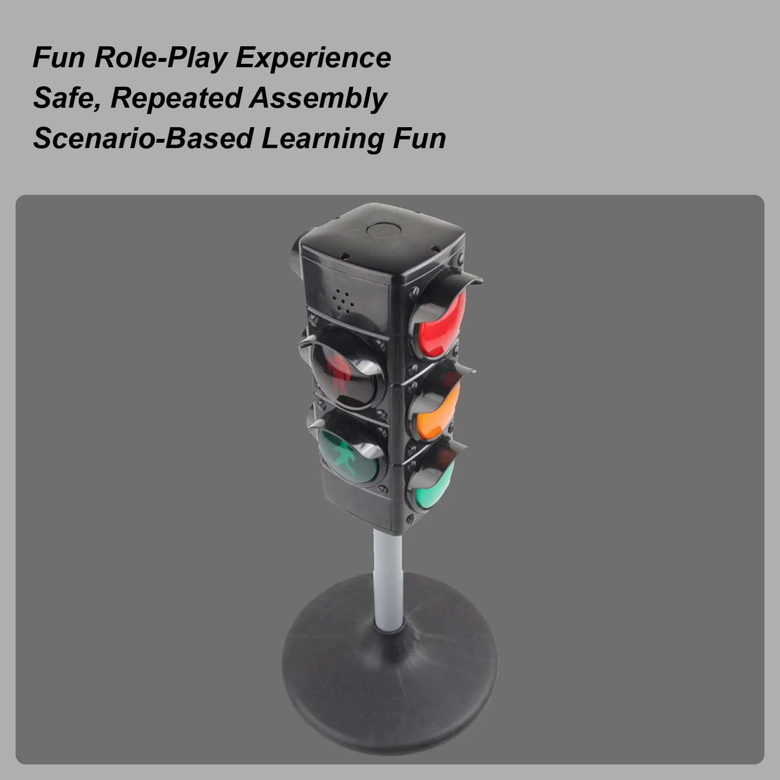 

Traffic Signs For Kids Stop Light Model For Kids Educational Toys Pretend Play Stoplight Preschool Learning Activities Road