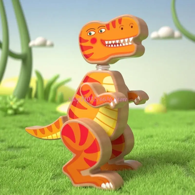 R6FDファインモータースキルの恐竜コンストラクションセットボーイズガールズ教育おもちゃ