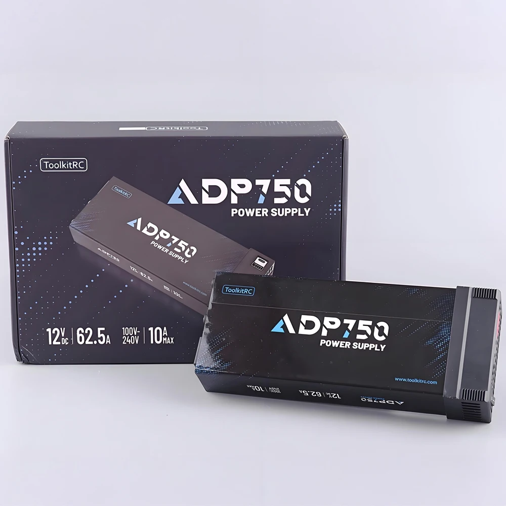 

ToolkitRC ADP750 ADP-750 100 В-240 В 750 Вт интеллектуальный адаптер питания XT60/XT90 выход для ToolkitRC M8D зарядное устройство