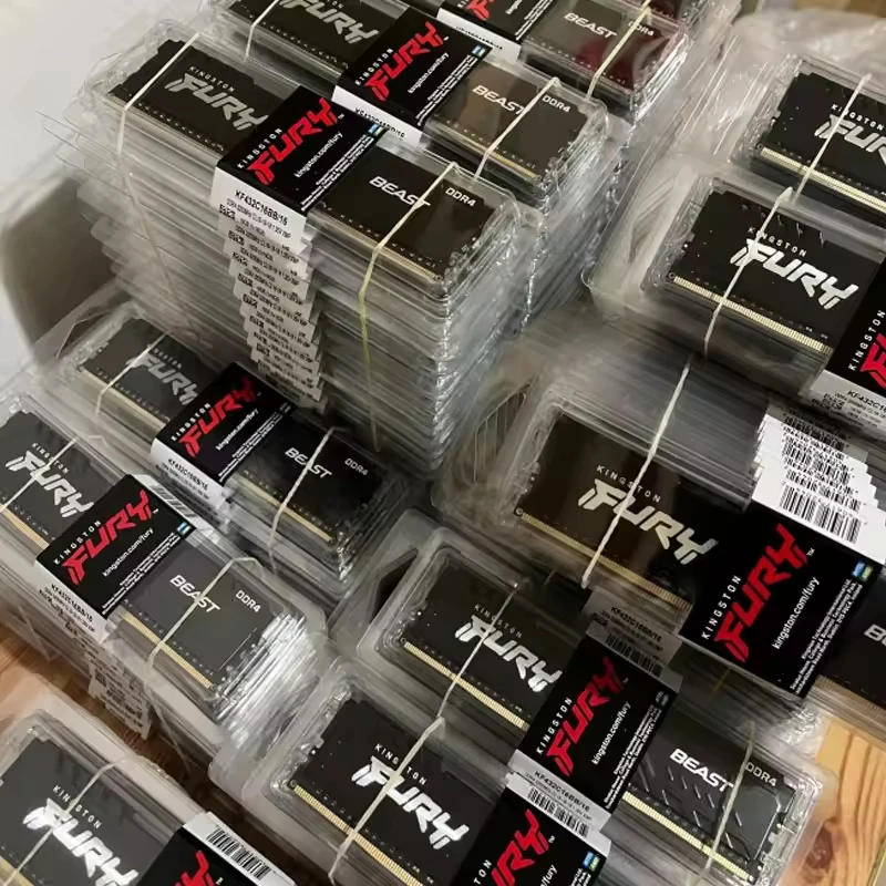 Hyperx FURY Beast DDR4 8GB 16GB 32GB 2400 2666 3200MHz DIMM PC4-23400 25600 28800 DDR4 Desktop Memory Module