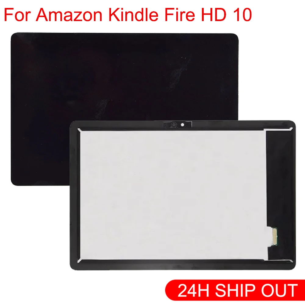 

10.1" LCD Display For Amazon Kindle Fire HD 10 2021 HD10 11th Gen 2021 T76N2B T76N2P Touch Screen Digitizer Assembly Replace