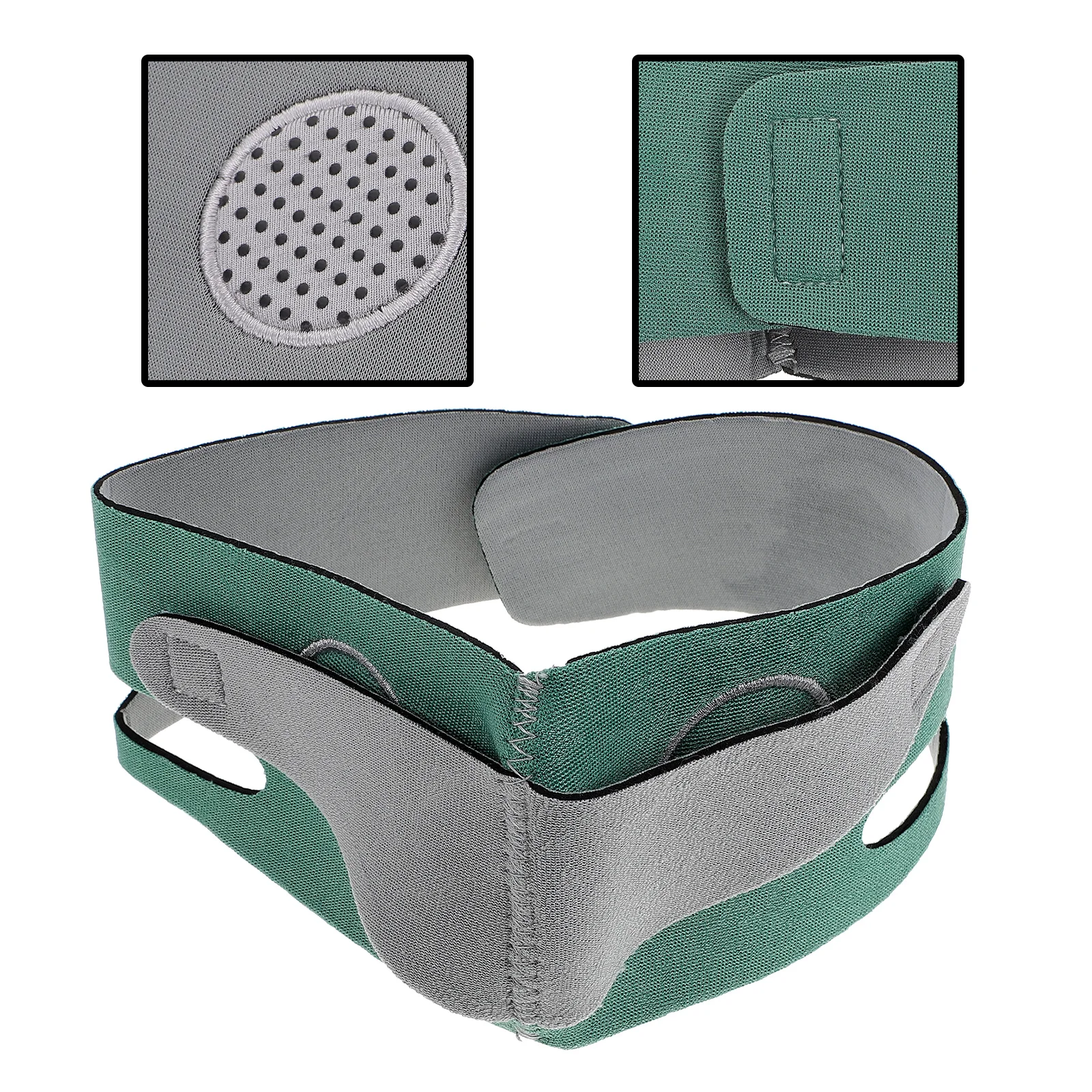 Reusable Face Slimming Lifting Belt Green Adjustable Promotes Circulation Prevents Sagging Facial Contour Reshaping Thin Mask B