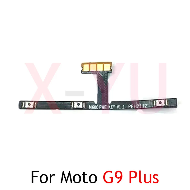 For Motorola Moto G9 / G9 Play / G9 Plus / G9 Power Power On Off Switch Volume Side Button Flex Cable