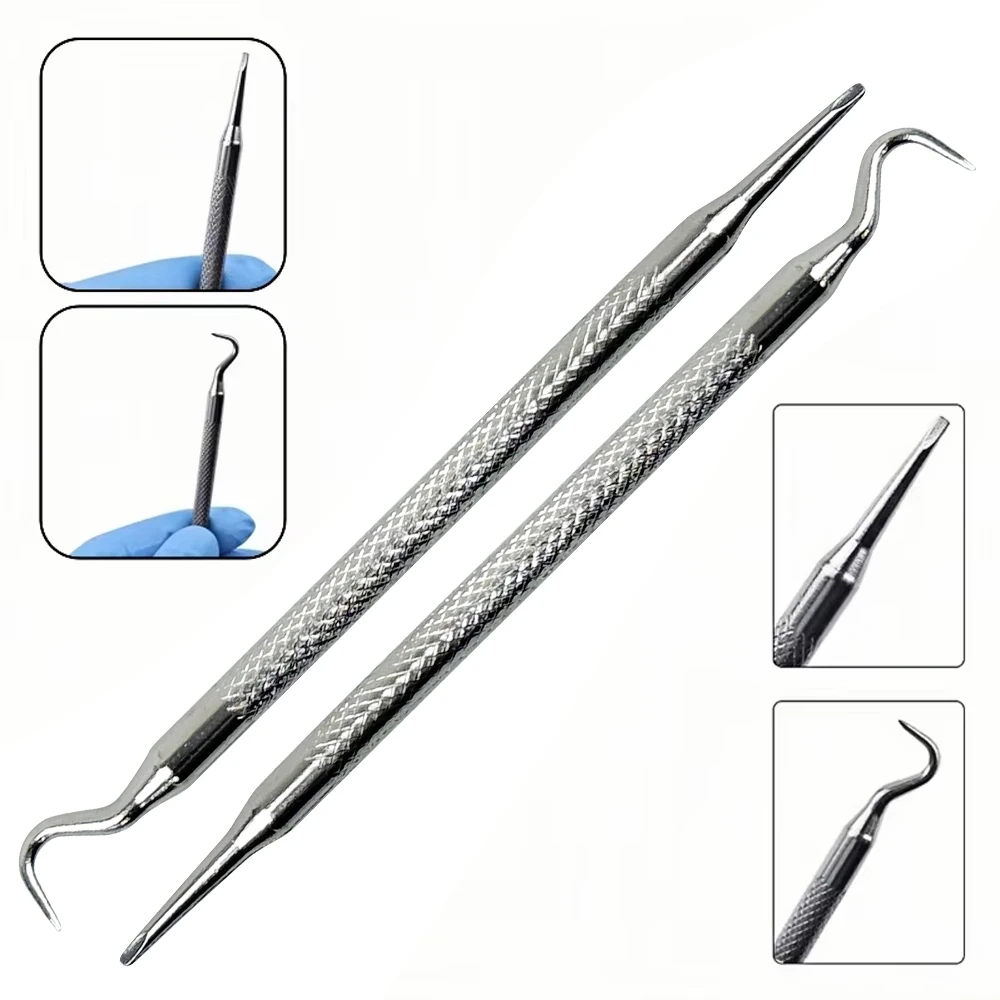 1pcs Dental Self Bracket Opener Double Ends Orthodontic Opening Self Ligating Passive Ortho Opener Steel Dentist Instrument Tool
