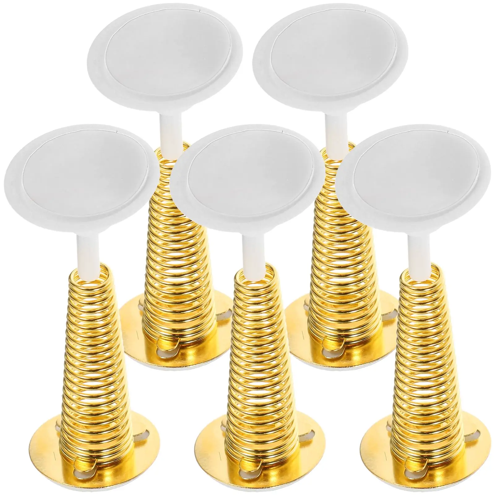 5Pcs Car Dashboard Spring Toy Spring Replacement Base Swing Head Spring Base Shaking Accessories for Crafting