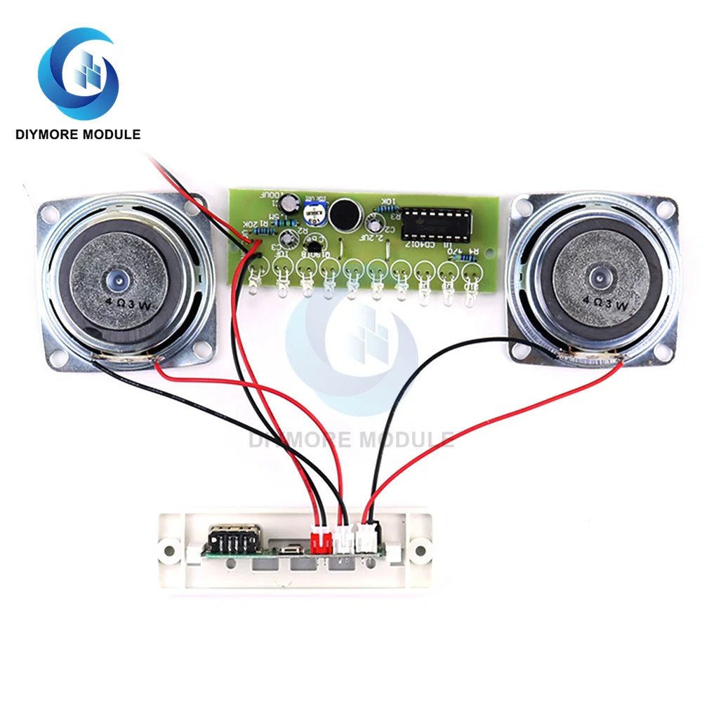 Kit de soldadura electrónica de producción y montaje de Altavoz Bluetooth, bricolaje, práctica de enseñanza, componente de Kit electrónico