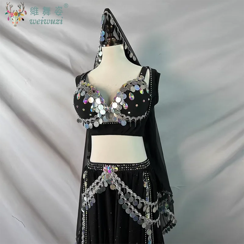 Belly Dance Professional Clothes for Women Belly Dancing Competition Dress Cusomzied Children Baladi Shaabi Bra Robes Oriental