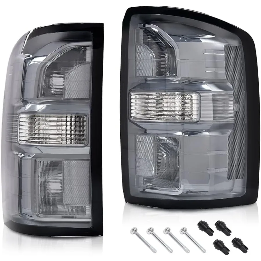 

Tail Lights Assembly w o Bulbs Compatible with GMC Sierra 1500 20142018 Fit For GMC Sierra 2500 HD 20152019 Fit For GMC Sierra