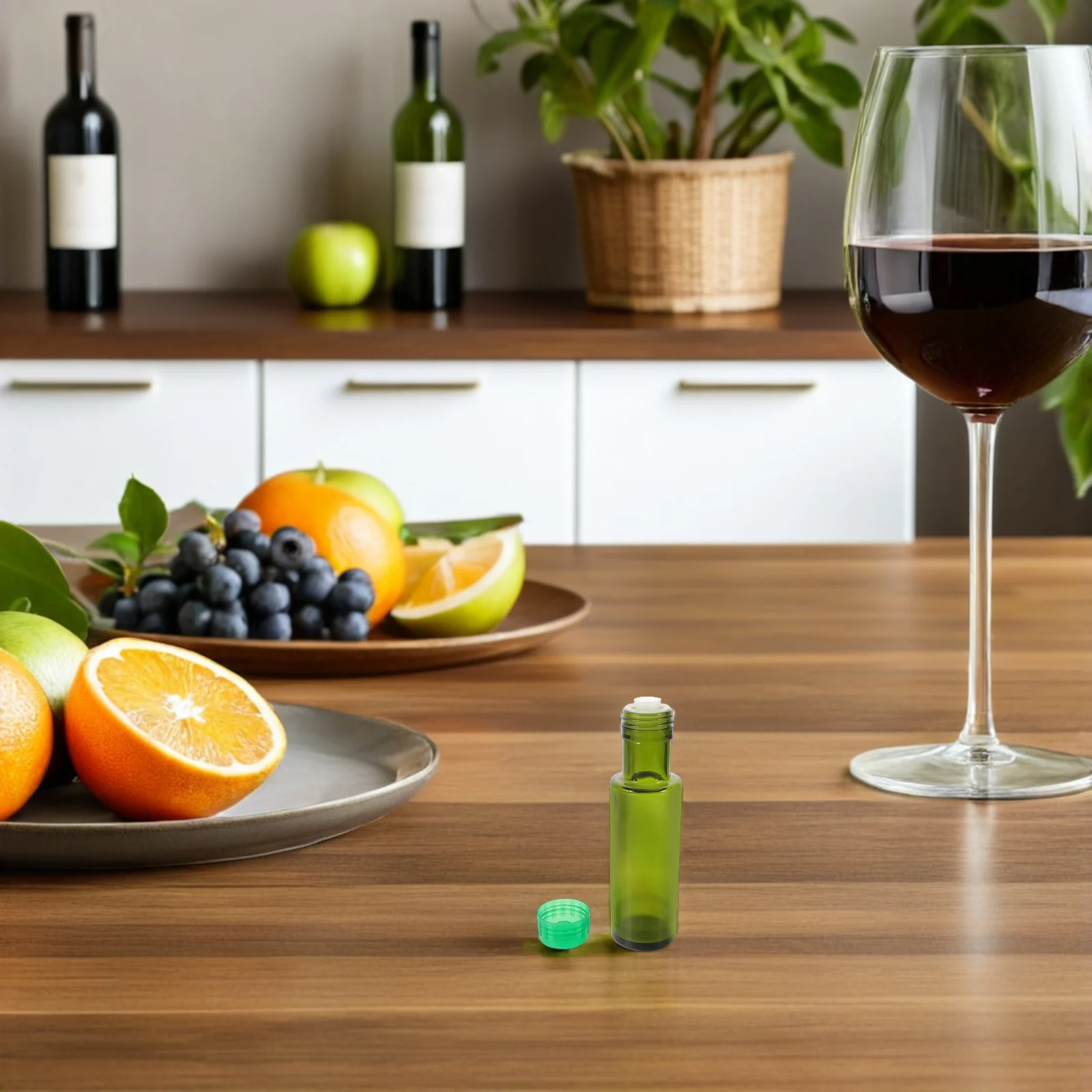 

10Pcs 100Ml Glass Olive Oil Bottles Leakproof Round Dispenser for Kitchen Cooking Oil Storage Airtight Reusable Container Travel