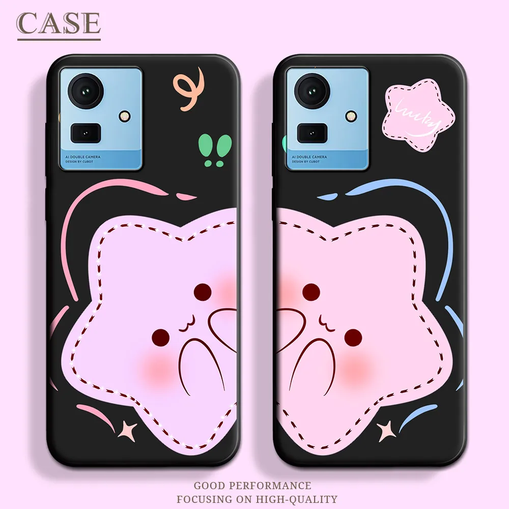 For Cubot Note 50 Case Butterfly Soft Silicone TPU Cute Cartoon Phone Case For Cubot Note 50 Floral Back Cover Couple Conque