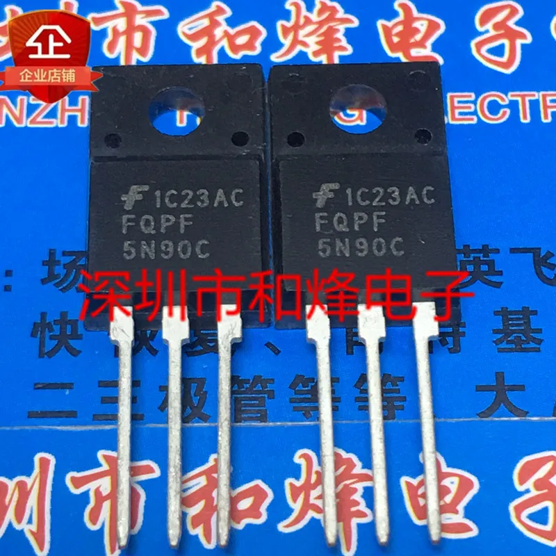 

20PCS/LOT FQPF5N90C TO-220F 900V 5A Datasheet - Electronic Component for Professional Use