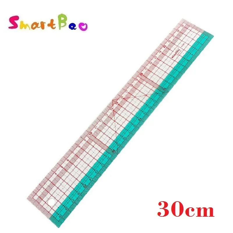 30cm Garment Ruler Two Color Grading Ruler Metric Ruler Clothing Tool 8030B