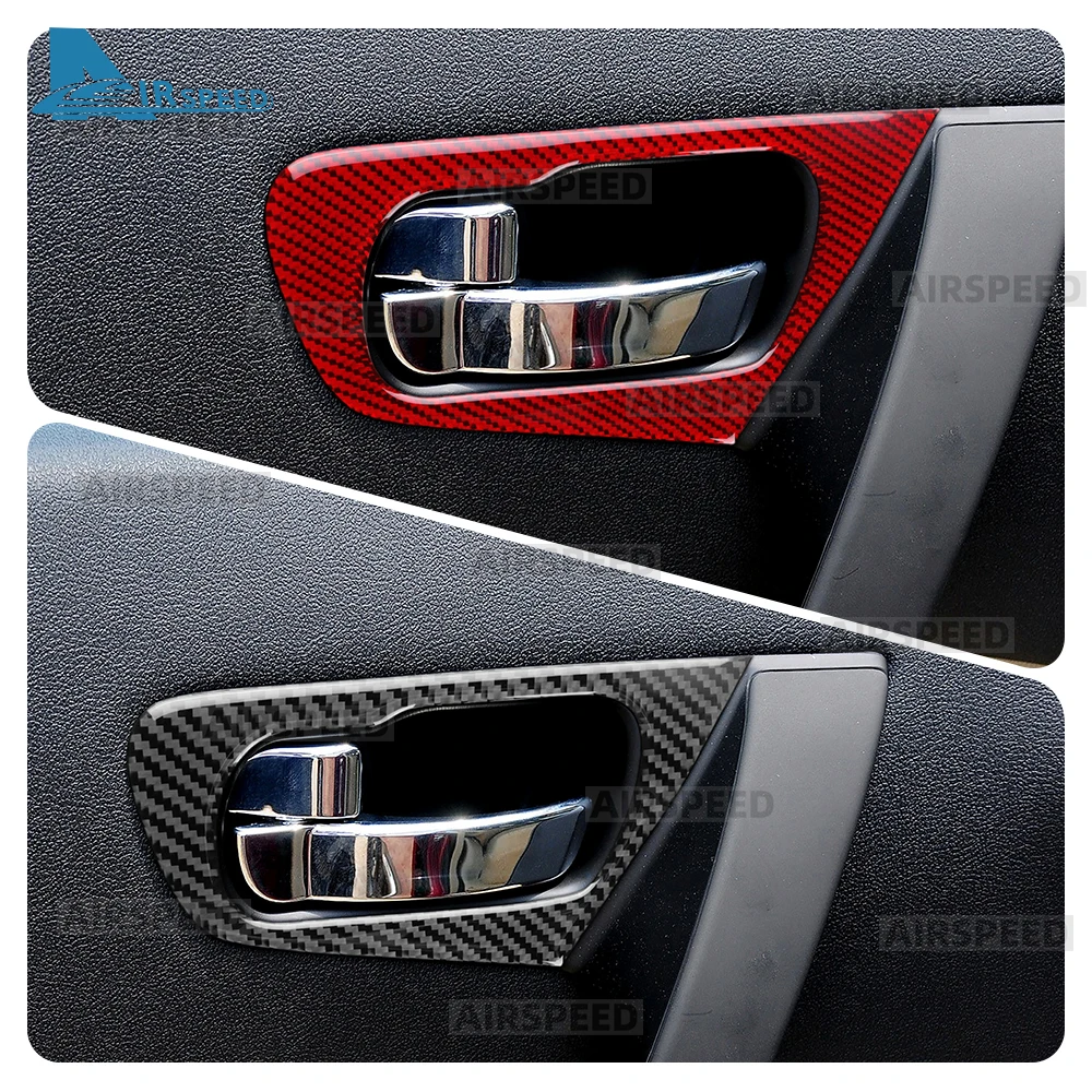 

Для Nissan Dualis 2007 2008 2009 2010 2011 2012 2013 Наклейка из настоящего мягкого углеродного волокна LHD RHD Накладка на внутреннюю дверную ручку автомобиля