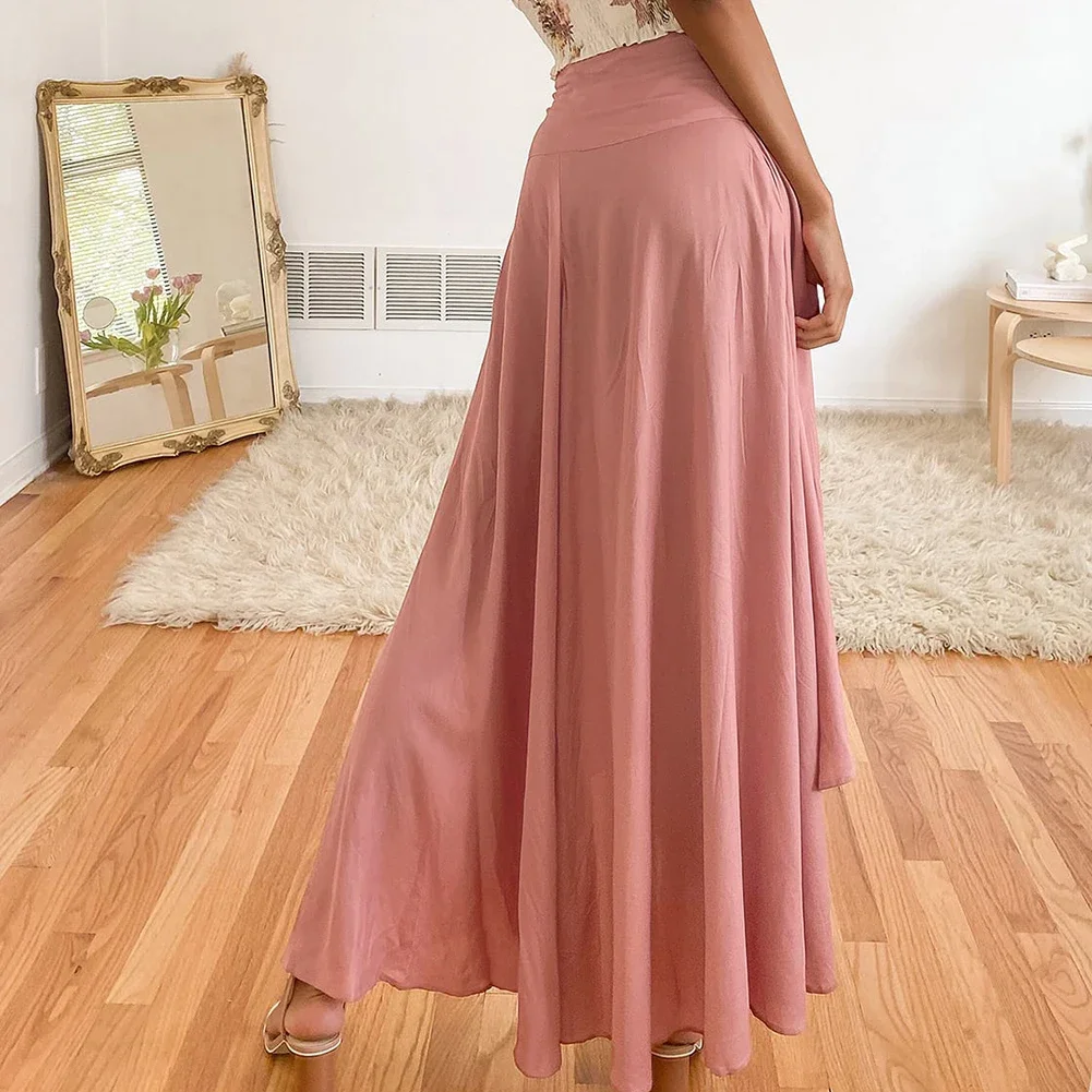 للمنزل ملابس الحفلات تنورة أنيقة عادية الربيع الصيف التنانير للنساء تنورة غير النظامية تنورة غير النظامية نمط الترفيه