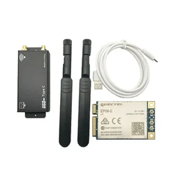 미니 PCIe to USB 3G 4G LTE 모뎀 쉘 케이스 인클로저 하우징 개발 보드, Quectel Cat6 모듈 EP06-A EP06-E Openwrt용