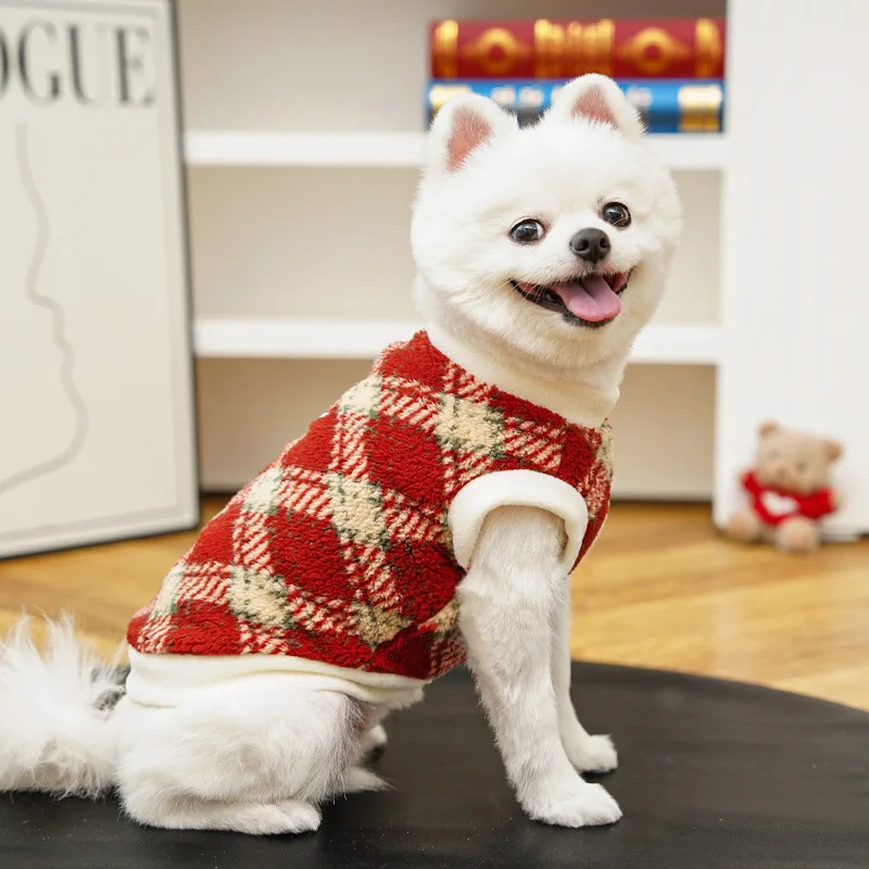 XS-8XL الكلب الملابس الشتاء الدافئة معطف الكلب الكبير جرو الملابس سترة صوف للكلاب الصغيرة المتوسطة الكبيرة الذهبي المسترد زي