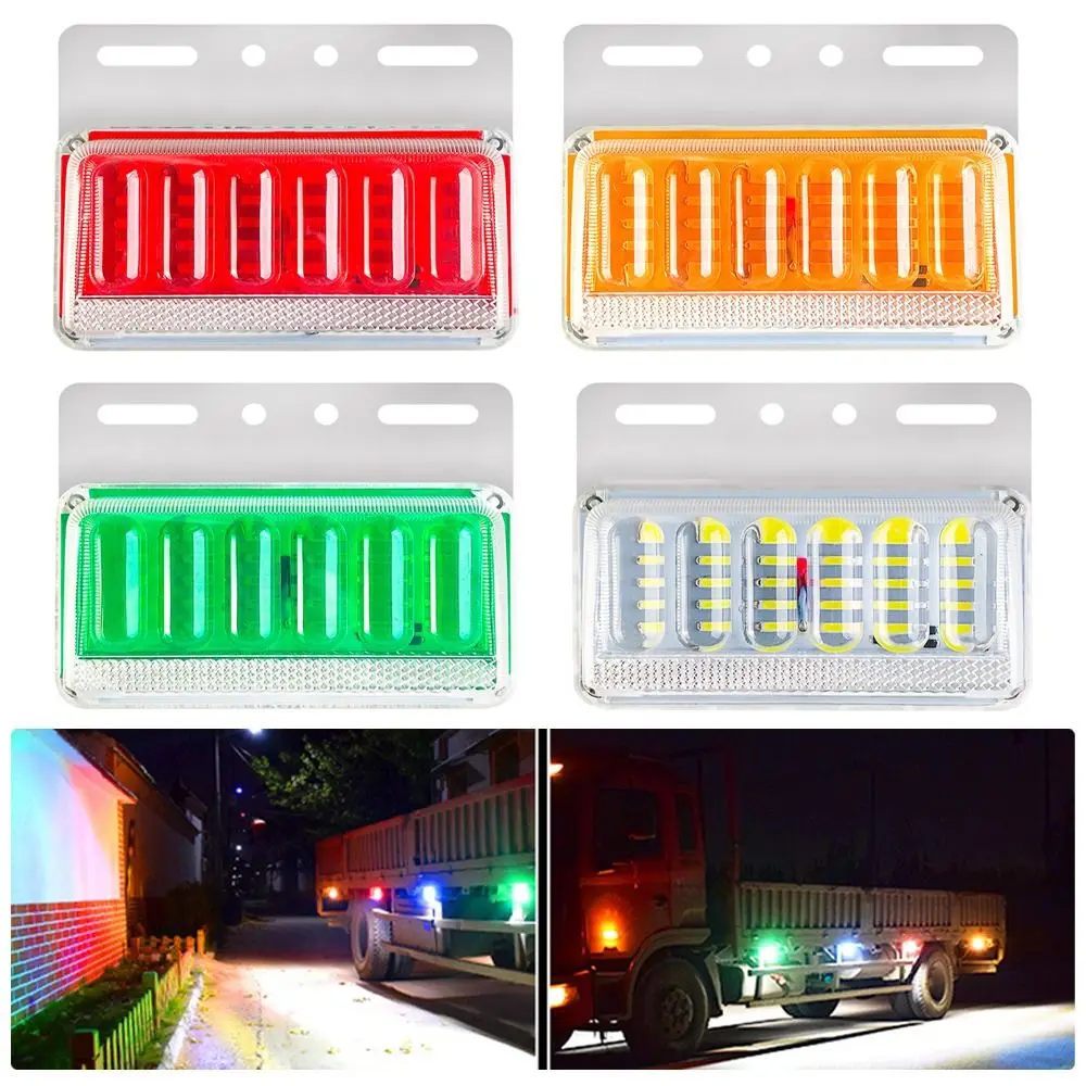 High Performance 12V 24V Truck Side Marker Lights Super Bright Waterproof Warning Tail Light Signal Indicator Lamp Lorry