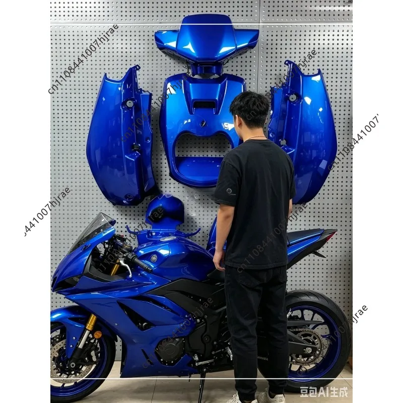 Full Gloss Painted Body Fairing Kit Complete Outer Panels Fit For 4VP BWS100 Scooter Replacement Shell Set