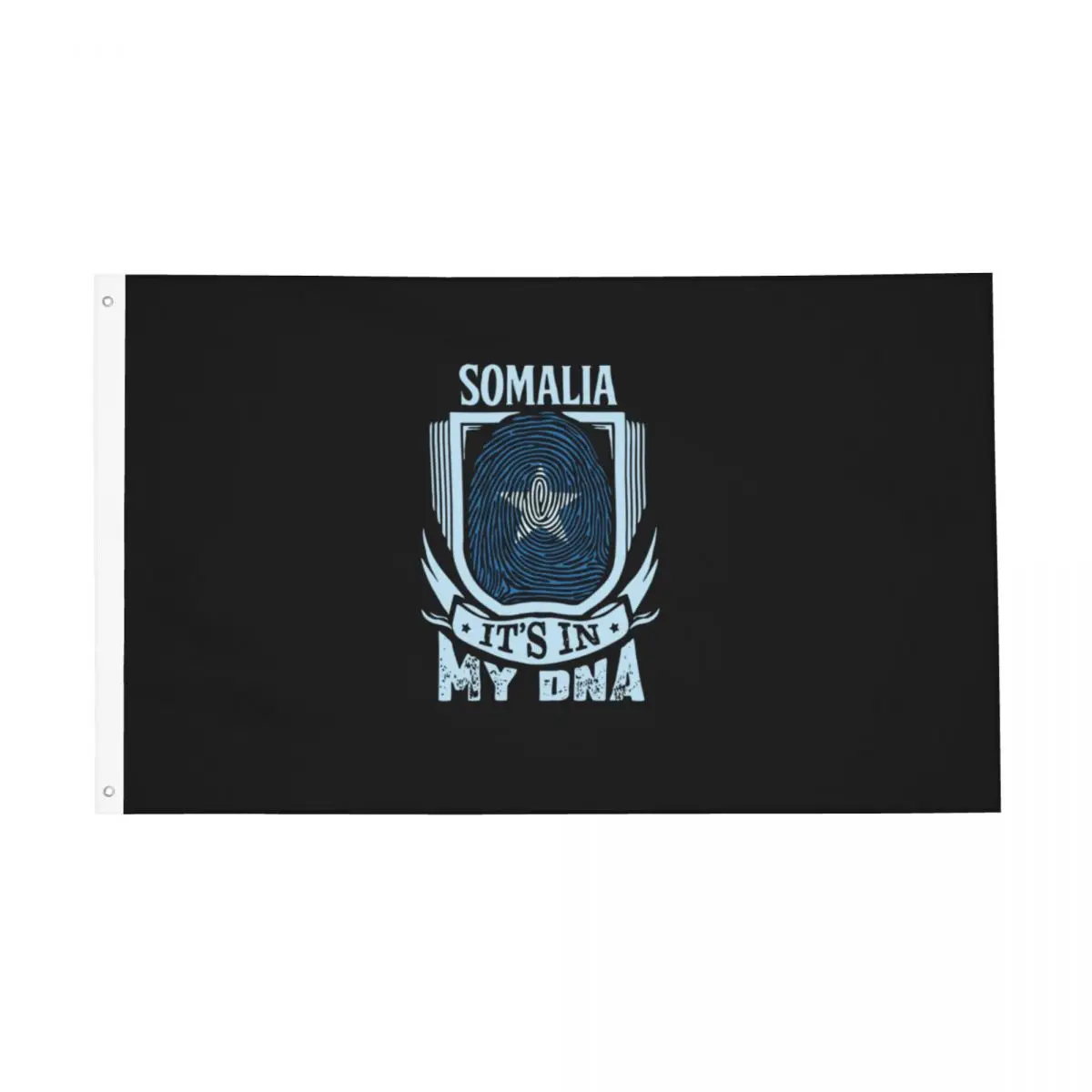 Somalia Flag It's In My DNA Flag Indoor Outdoor Banner Polyester Gift For Somali Decoration Durable 2x3 3x5 4x6 FT Flags