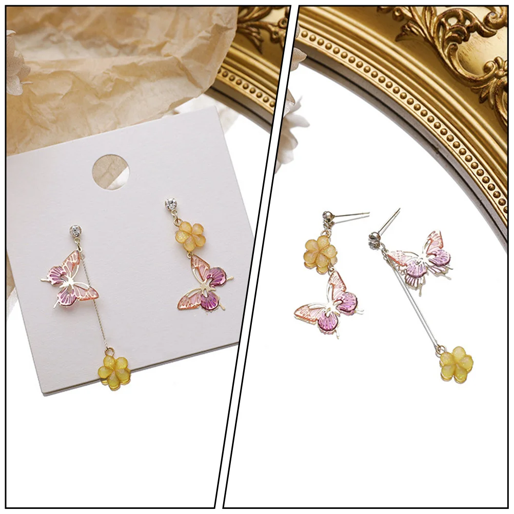 

Flower Earrings Danglers Unique Creative Earrings Alloy Creative Women Pendant Jewelry Gifts Trendy Ear Pendants