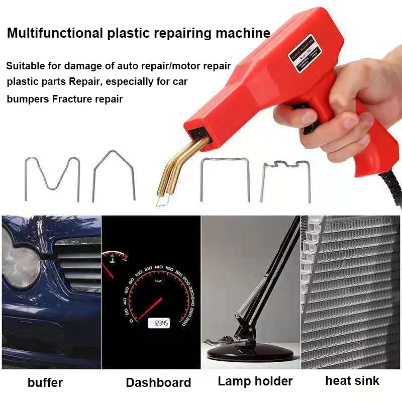 Hot Stapler Plastic Welder Gun Welding Machine Soldering Iron for Plastic Staple PVC Repairing Machine Car Bumper Repair Tools