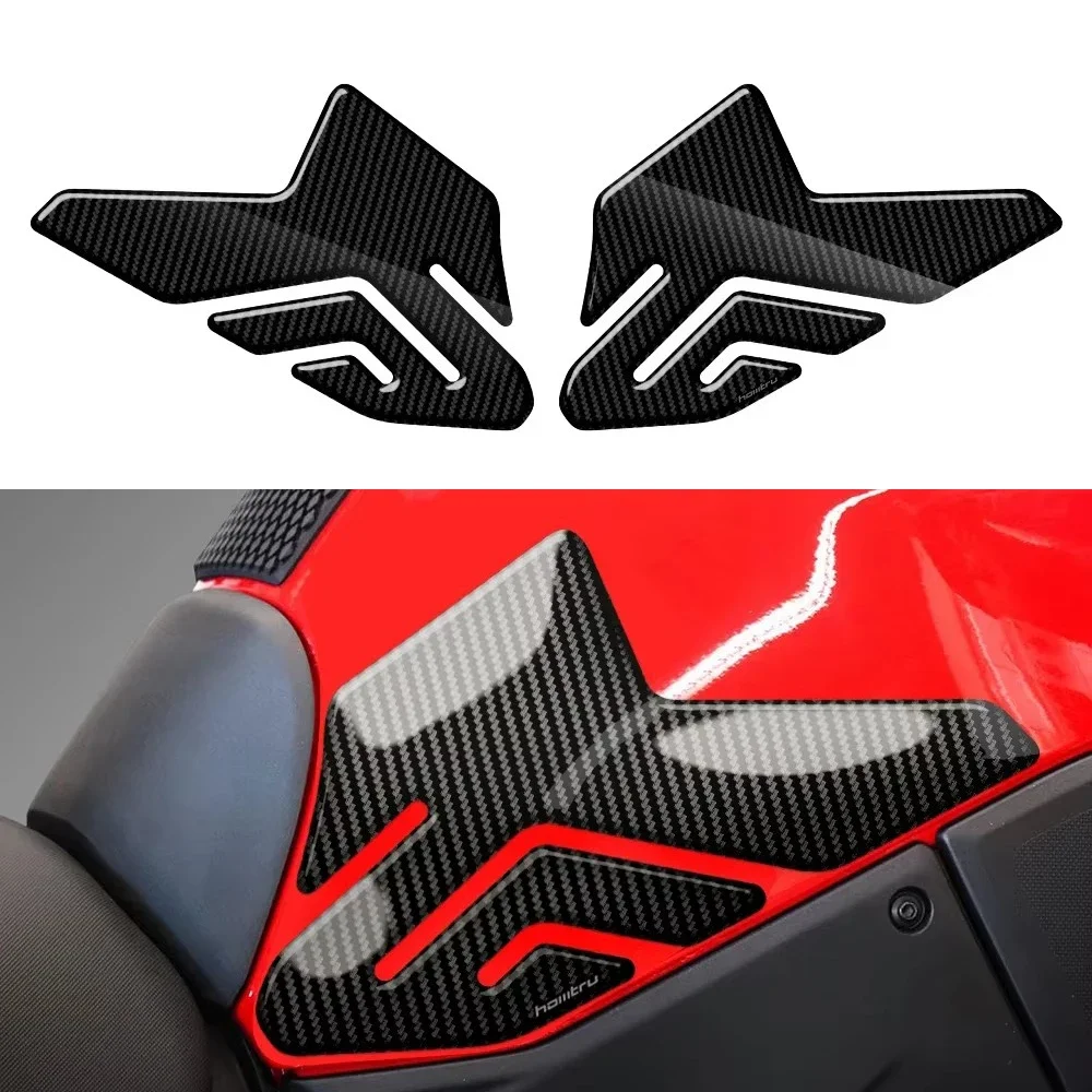 Fuel Tank Anti-Slip Mat For Ducati Multistrada V4 1100 Sport 1100S 21-24 Side Tank Pad Protective Gas Knee Grip Traction Sticker