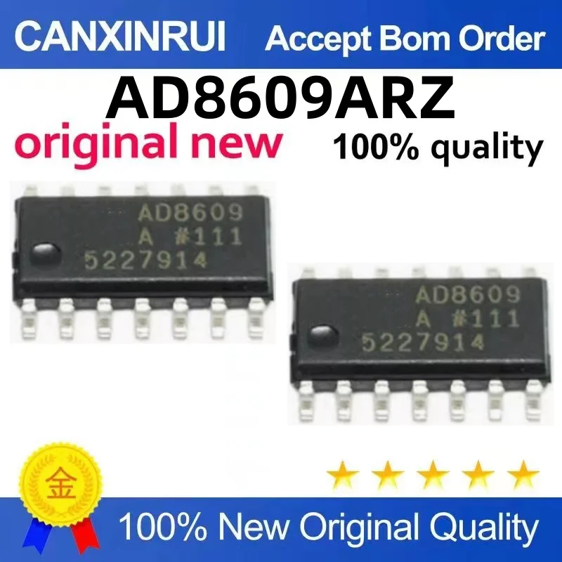 

New AD8609A AD8609AR AD8609ARZ AD8609 precision op amp chip IC