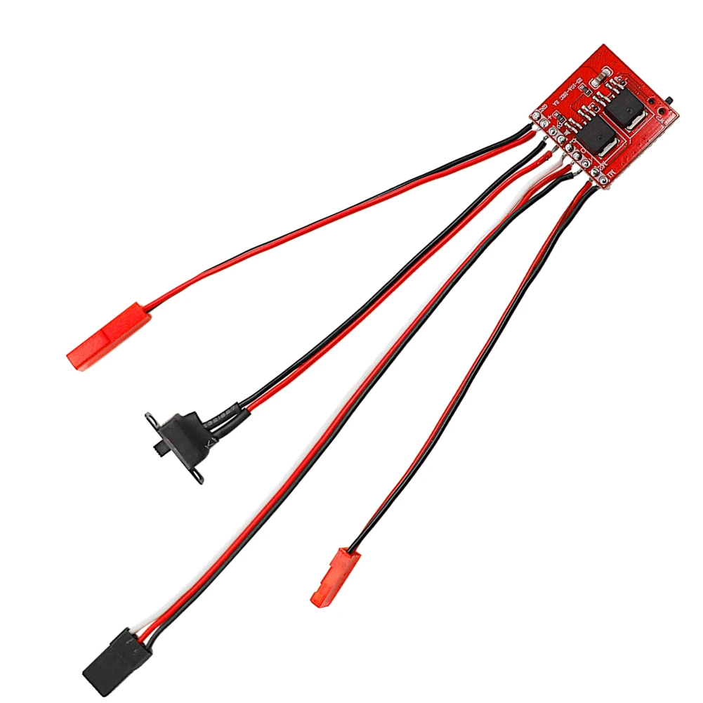 Contrôleur de vitesse de moteur électronique de brosse ESC 30A 4-8V Mini contrôleur de vitesse électrique brossé ESC brossé pour modèle de voiture RC