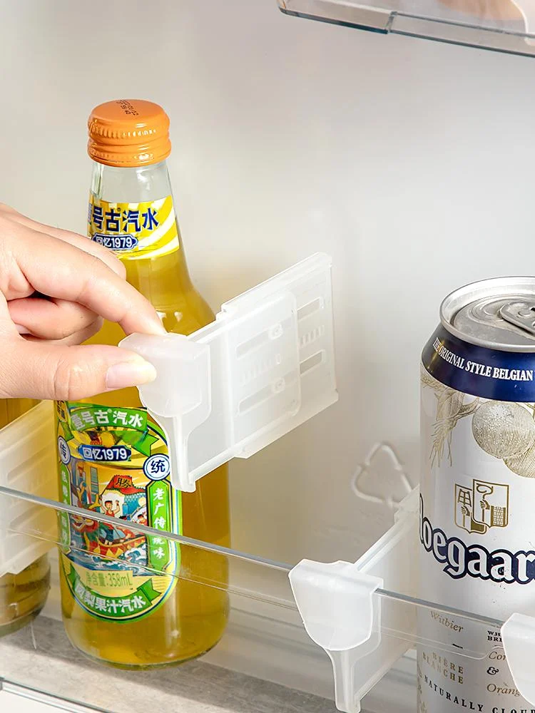 مقسم تخزين الثلاجة قابل للتعديل - منظم رف قابل للسحب للأطعمة والمشروبات والبيض (4/8/12/20/26 قطعة) #4