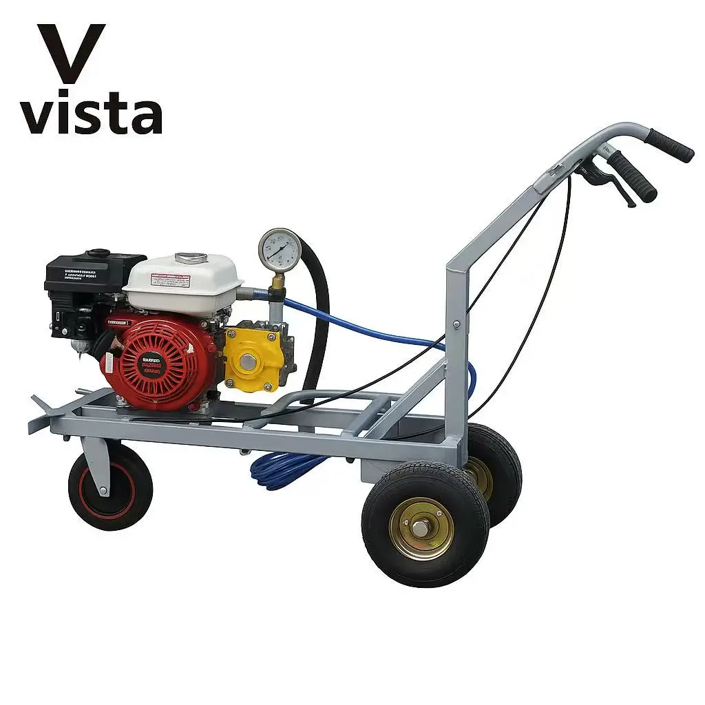 Hand-pushed Cold Spray Marking Machine Spraying Marking Street Line Coating Machine