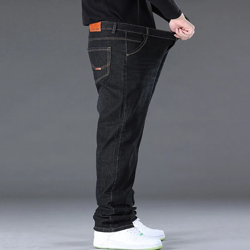 Men's Jeans Pants Big Size 50 High Stretch Denim Fabric Large Size Pants for 45-150kg Jeans Hombre Wide Leg Jeans Pantalon Homme - Image 5